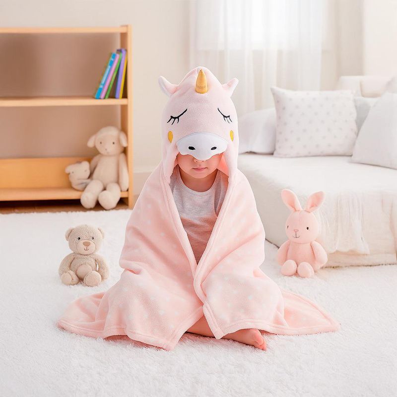 Frazada Unicornio 100 x 140 Cm