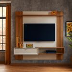 Panel para TV con Estante y Cajón