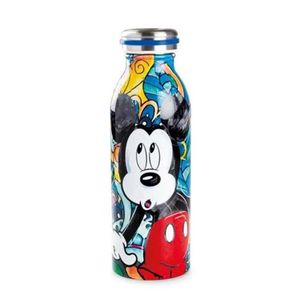 Pachón de Acero Inoxidable de 500 ml con Diseño de Mickey