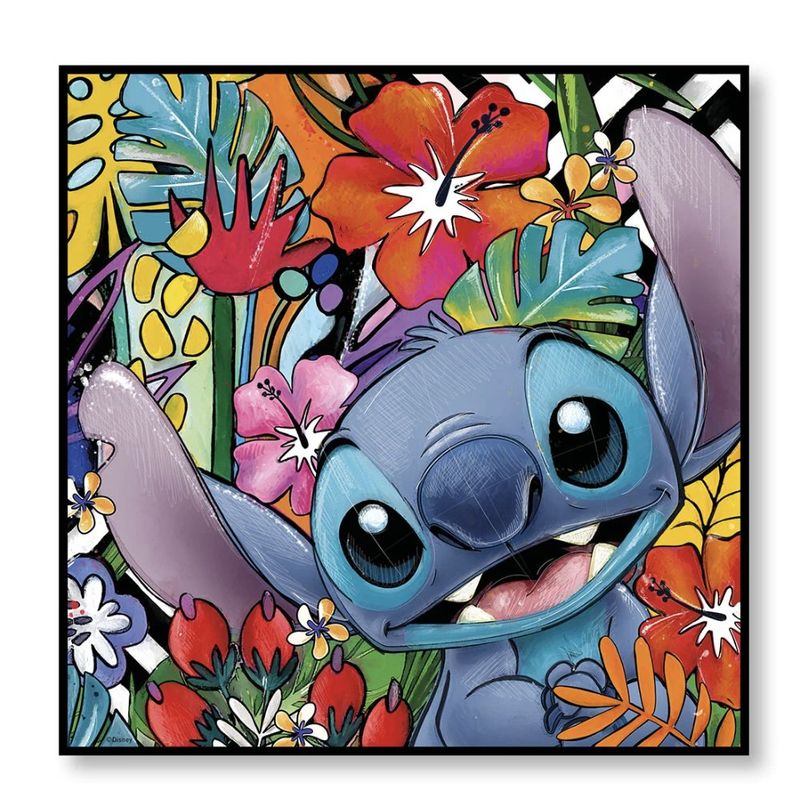 Cuadro Decorativo de Stitch Estilo Pop 50 x 50 Cm