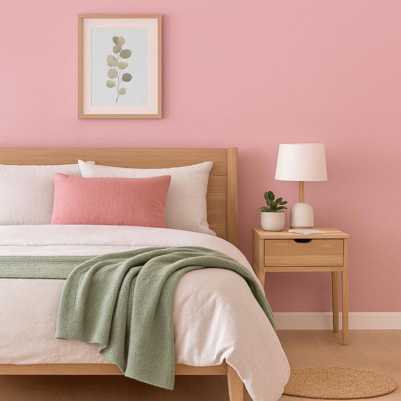 Pintura Excello Látex Mate Rosa Pastel 5 Gal