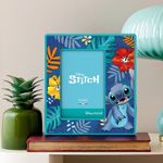 Marco para Foto Azul de Stitch 18 x 20 Cm