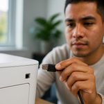 Cable de Datos para Impresora 1.8 M Negro