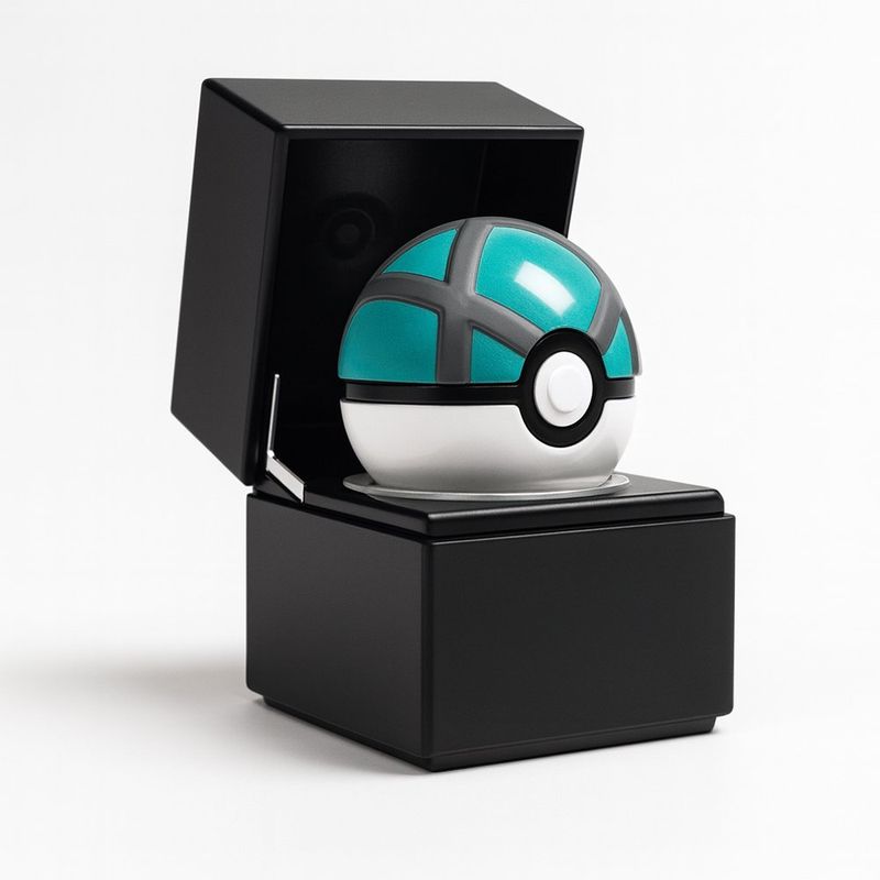 Réplica Coleccionable de Pokébola Tipo Net Ball
