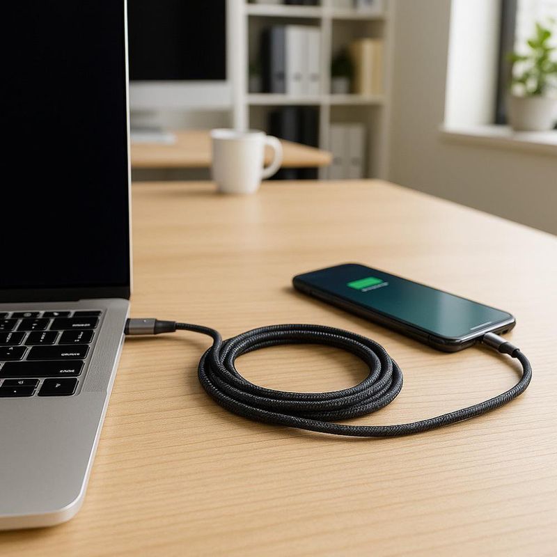Cable Apace USB-C a Lightning para iPhone 2 M