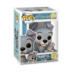 Figura Vinyl Pop La Dama y el Vagabundo Tramp con Cachorro
