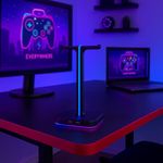 Soporte Doble para Auriculares