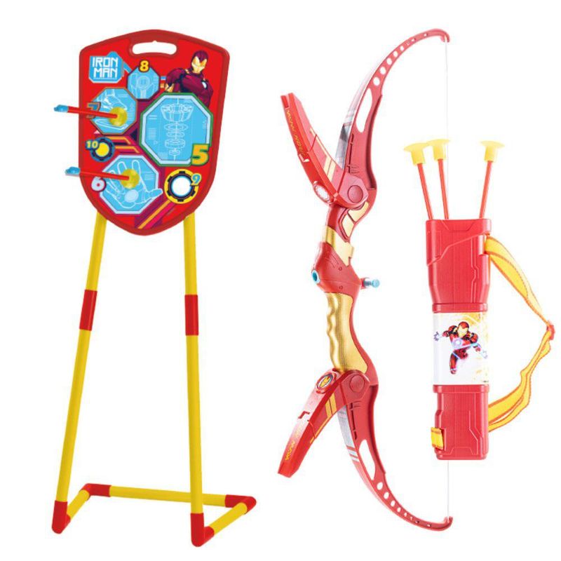 Set de Tiro al Blanco con Arco y Flecha de Iron Man