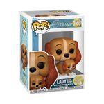 Figura Vinyl Pop La Dama y El Vagabundo Lady con Cachorro