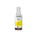 Botella de Tinta Epson T664 Amarilla 70 Ml