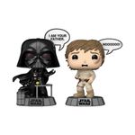 Figura Vinyl Pop Star Wars Darth Vader y Luke Skywalker 2 Pzas