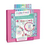 Set De Creación De Pulseras De Encanto Rosa Princesa 27 Pzas - Make It Real