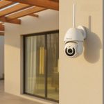 Cámara de Seguridad Inteligente para Exterior Robotizada Wi-Fi y Ethernet 3MP