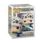Figura Vinyl Pop Animation One Piece Trafalgar Law con Espada Azul
