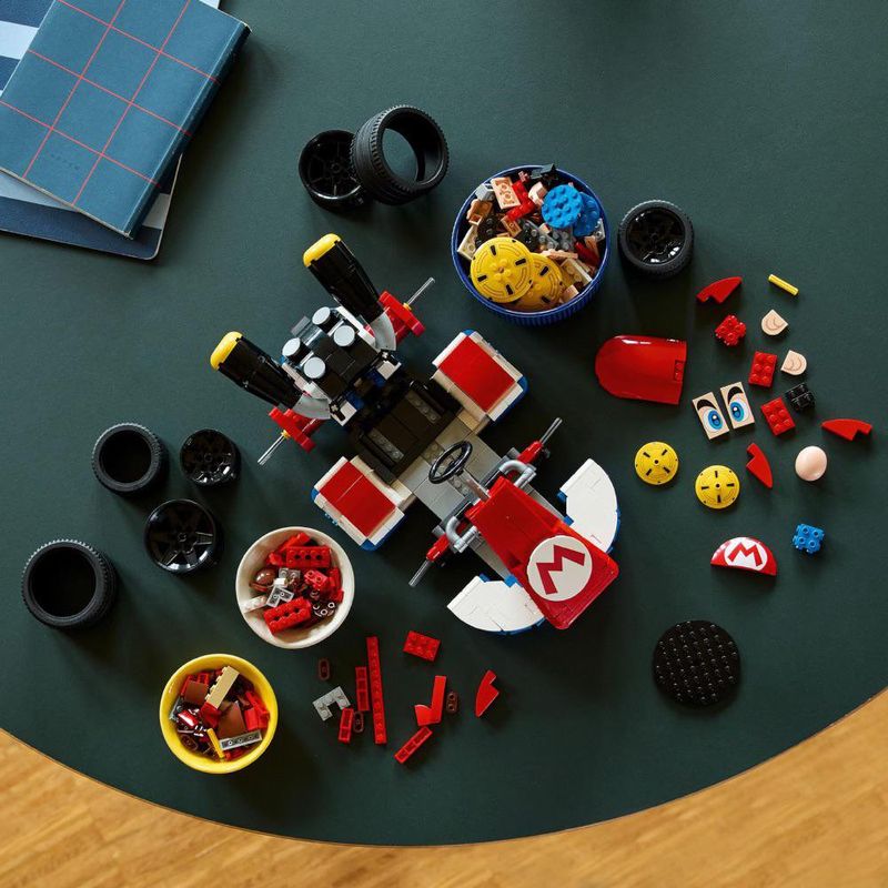 Set Lego Mario con Kart Estándar 1972 Pzas