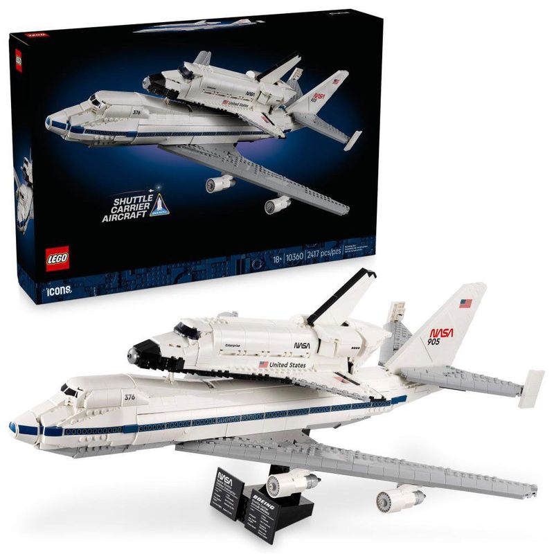 Set Lego Shuttle Carrier Aircraft NASA