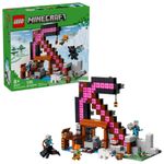Set Lego Minecraft Mina en Forma de Pico 530 Pzas