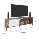 Rack para TV Café 183x42x56 Cm
