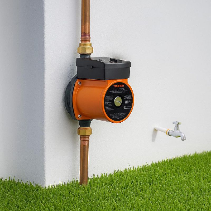 Bomba para Agua con Presurizador 1/6 Hp