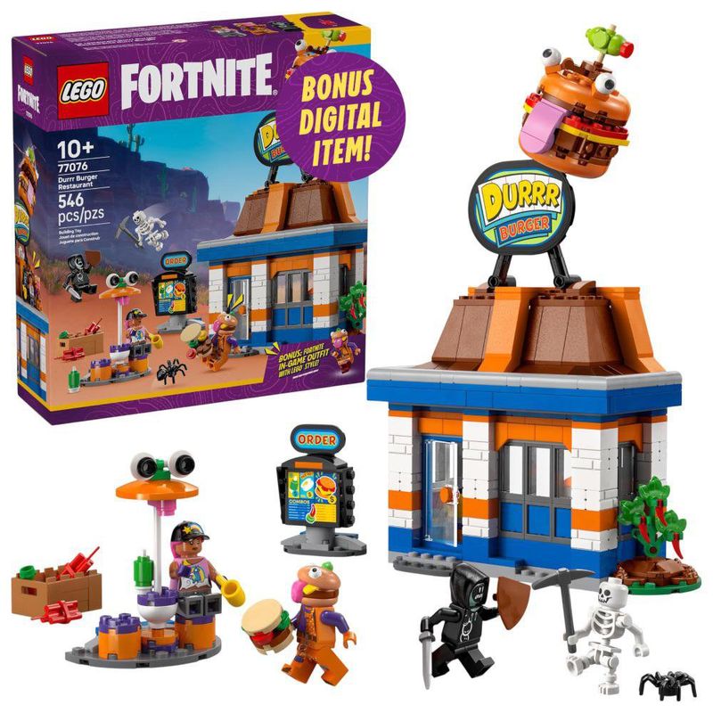 Set Lego Restaurante Durr Burger Fortnite 546 Pzas