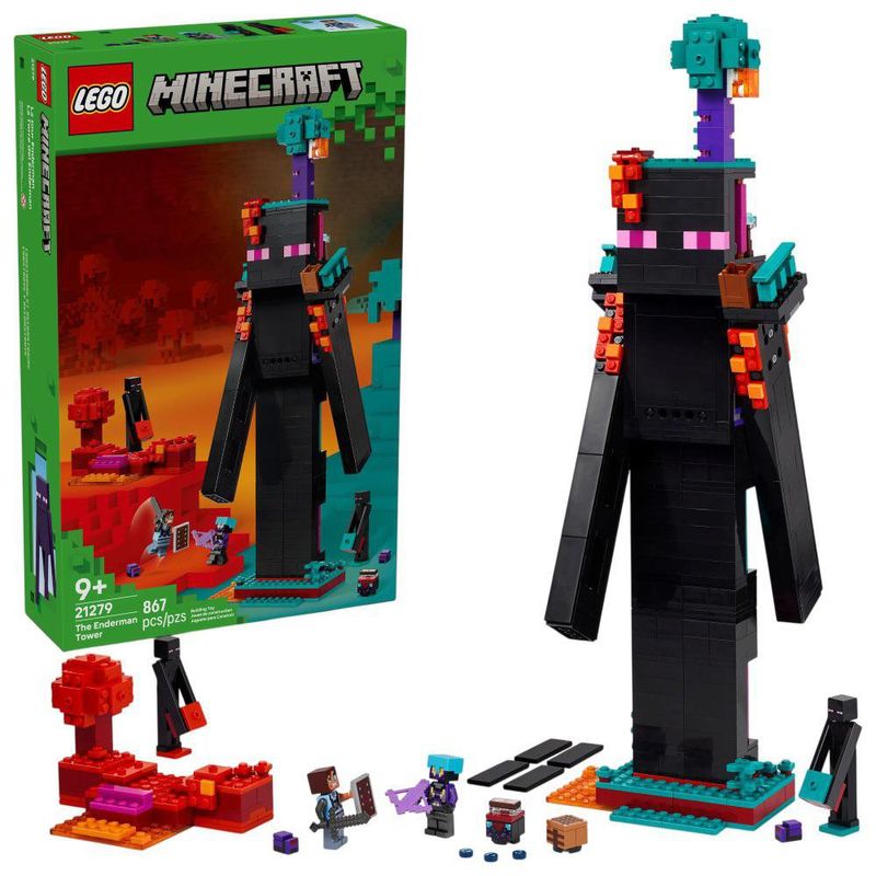 Set Lego Torre Enderman Minecraft 867 Pzas