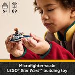 Set Lego Microfighter Caza Estelar Jedi de Plo 89 Pzas