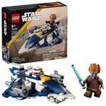 Set Lego Microfighter Caza Estelar Jedi de Plo 89 Pzas