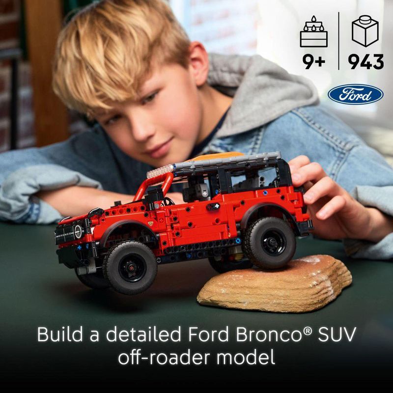 Set Lego Technic Ford Bronco Suv 943 Pzas