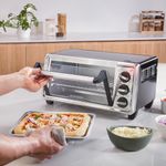 Horno Tostador para 4 Rebanadas con 4 Funciones
