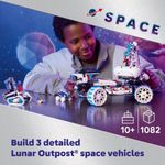 Set Lego Technic Rover Lunar Outpost 1082 Pzas