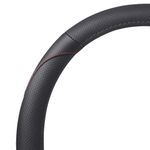 Cubre Volante de Cuero Negro talla L