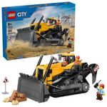 Set Lego City Bulldozer Amarillo 682 Pzas