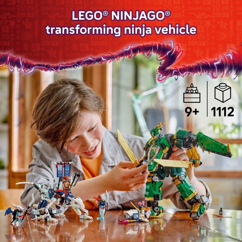 Set Lego Meca Reactor Ninjago de Lloyd 1112 Pzas