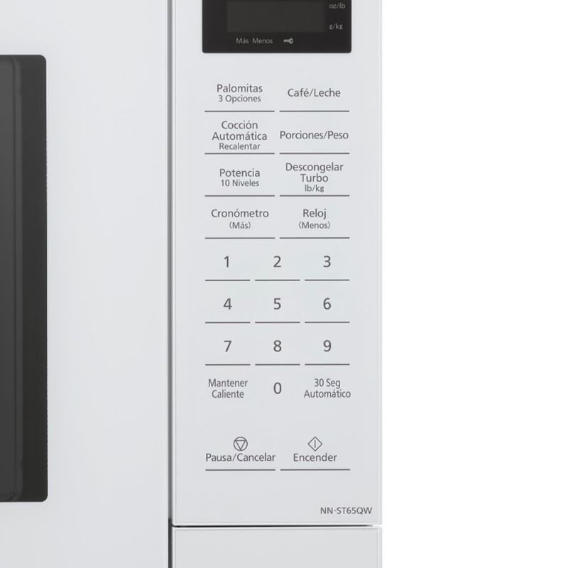 Horno de Microondas 1.2 Pies Blanco