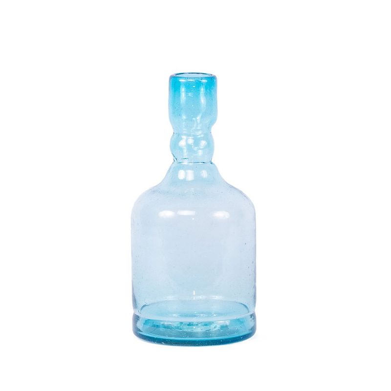 Botella de Vidrio Greenheart Azul Medio