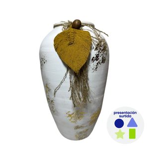 Jarrón Decorativo Artesanal Diseños Surtidos