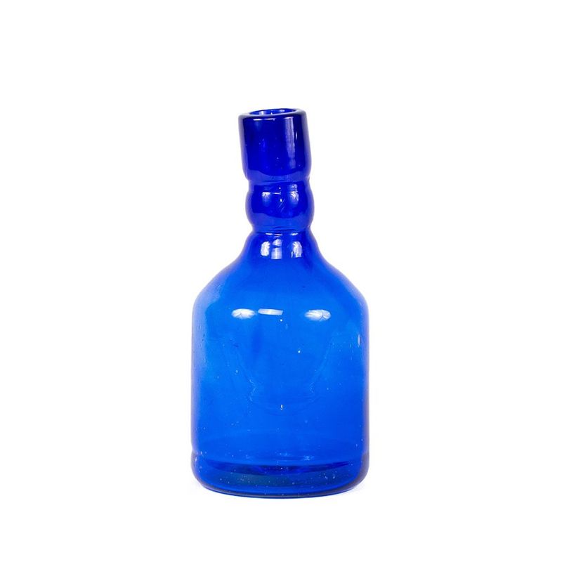 Botella de Vidrio Greenheart Azul Cobalto