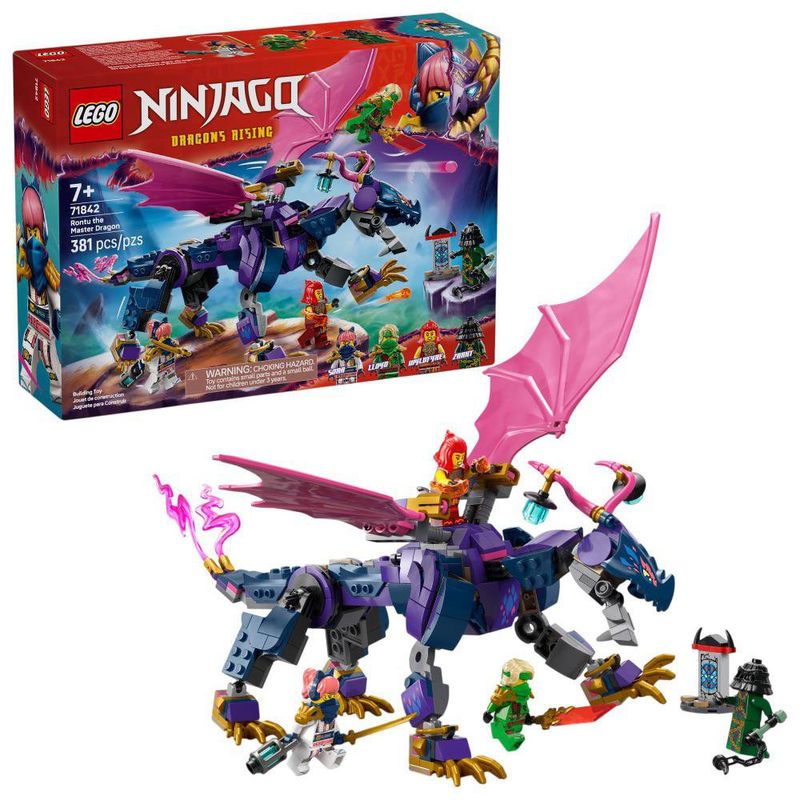 Set Lego Ninjago Ronda y El Dragón Maestro 381 Pzas