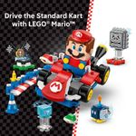 LEGO Super Mario Kart Mario Interactivo con Kart Estándar de 278 Piezas