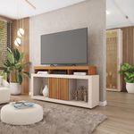 Rack para TV Café y Crema