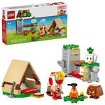 Set Lego Super Mario Campamento con Capitán Toad 159 Pzas