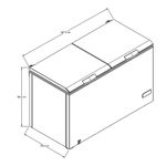 Congelador Horizontal Blanco De 19 Pies³ - Whirlpool