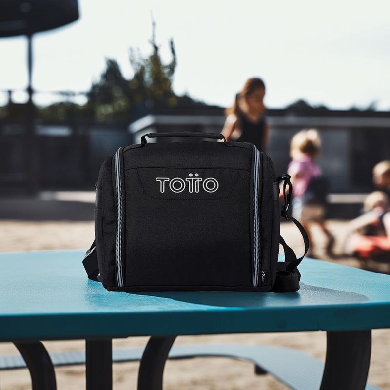 Lonchera Negra Resaltado Eco-Friendly