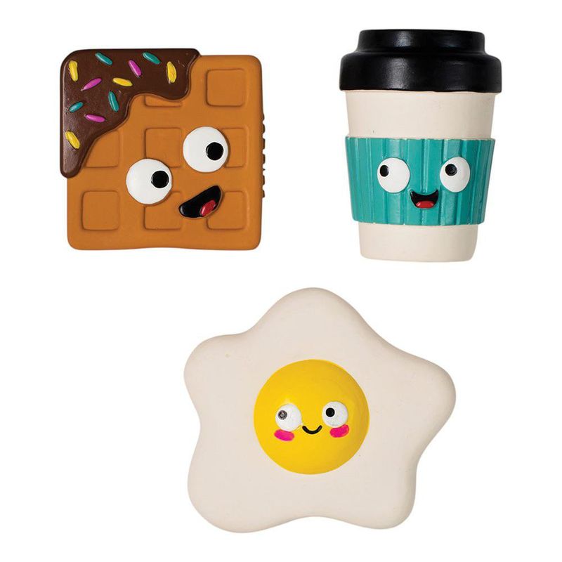 Juguete de Látex para Perro con Forma de Desayuno Diseños Surtidos