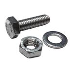 TOR. HEX. INOX. 8X30 MM COMPLETO SET 6