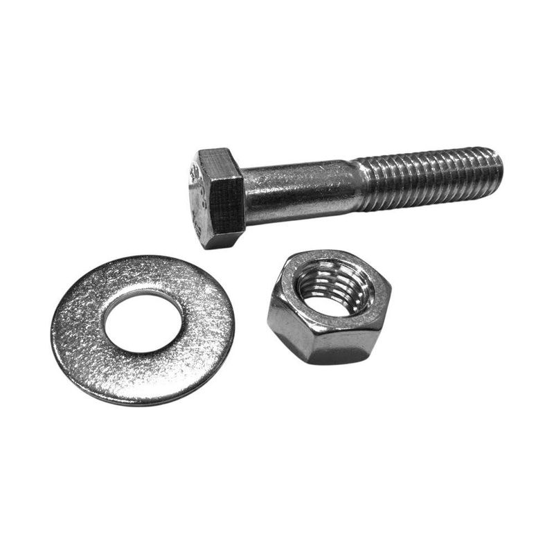 TOR. HEX. INOX. 3/8X1 1/4 COMPLETO SET 6