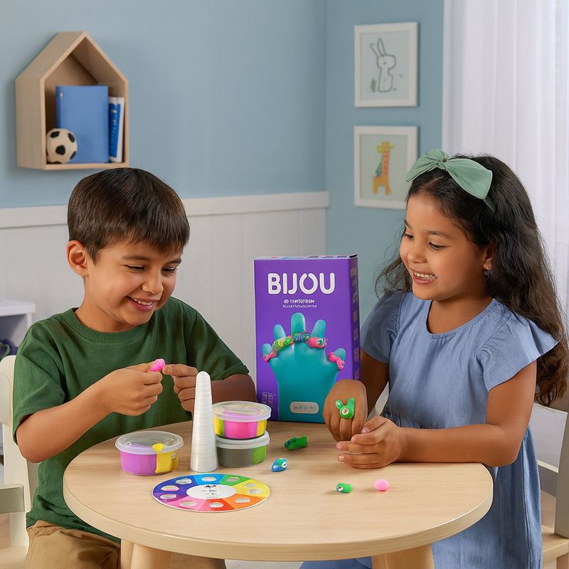 Set de Arcilla Moldeable Anillos de Aliens - 6 Latas