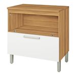 Gabinete de Cocina Burguesa 1 Puerta y 1 Gaveta 80 Cm