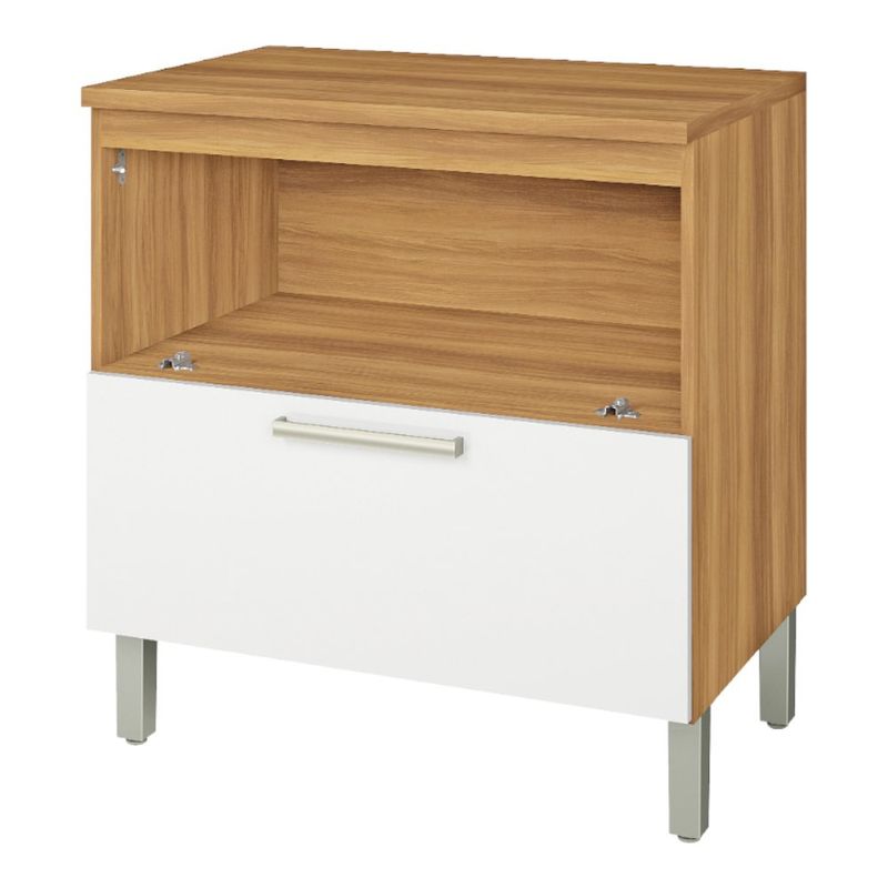 Gabinete de Cocina Burguesa 1 Puerta y 1 Gaveta 80 Cm