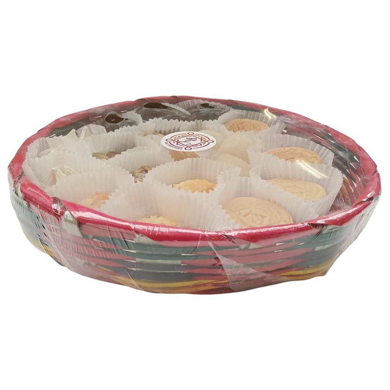 Canasta Artesanal con Dulces Guatemaltecos Mediana